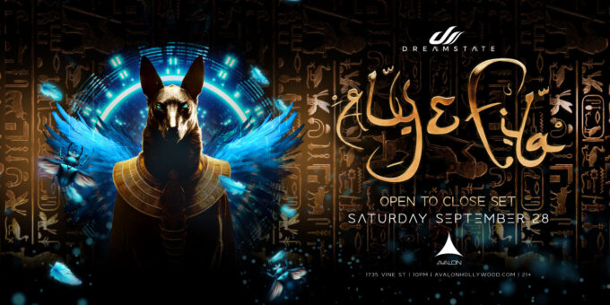 Aly & Fila Event Flyer