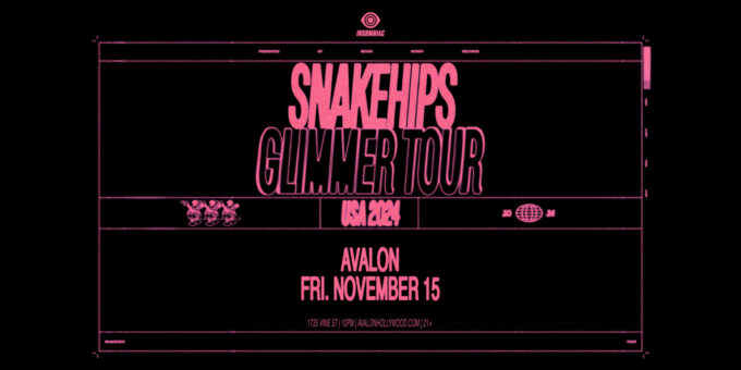 SNAKEHIPS Event Flyer