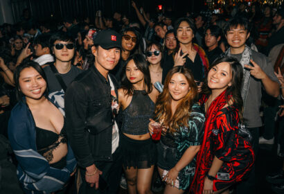 Guests posing ar Slander b2b NGHTMRE at Avalon Hollywood in Hollywood, CA