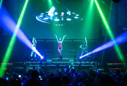 Dancers at Reggaeton Rave at Avalon Hollywood in Hollywood, CA