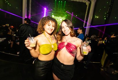 Guests posing at Reggaeton Rave at Avalon Hollywood in Hollywood, CA-2