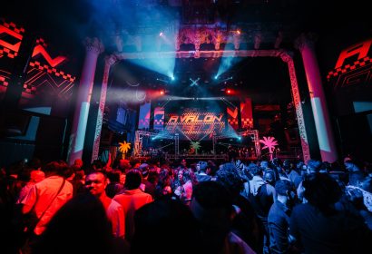 DJ djing at Gasolina at Avalon Hollywood in Hollywood, CA