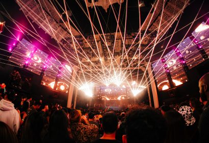 San Holo djing at Avalon Hollywood in Hollywood, CA