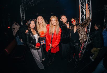 Guests posing at San Holo at Avalon Hollywood in Hollywood, CA