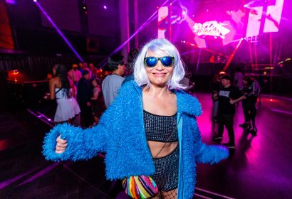 Guests posing at Glitterbox at Avalon Hollywood in Hollywood, CA