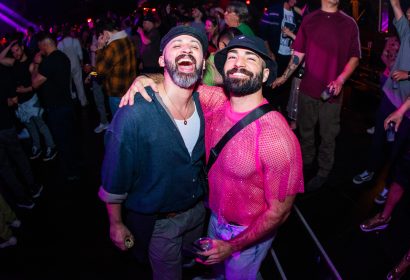 Guests posing at Glitterbox at Avalon Hollywood in Hollywood, CA