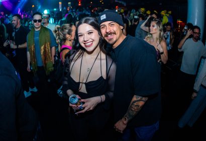 Guests posing at Glitterbox at Avalon Hollywood in Hollywood, CA