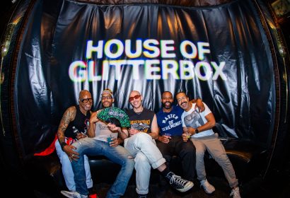 Guests posing at Glitterbox at Avalon Hollywood in Hollywood, CA