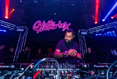 DJ djing at Glitterbox at Avalon Hollywood in Hollywood, CA