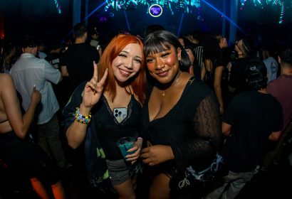 Guests posing at Night Trip at Avalon Hollywood in Hollywood, CA