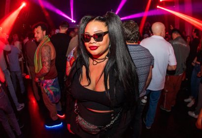 Guests posing at Ferry Corsten at Avalon Hollywood in Hollywood, CA