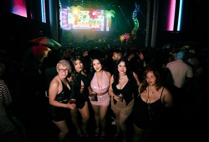 Guests posing at Gasolina at Avalon Hollywood