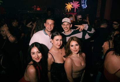 Guests posing at Gasolina at Avalon Hollywood