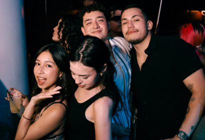 Guests posing at Gasolina at Avalon Hollywood