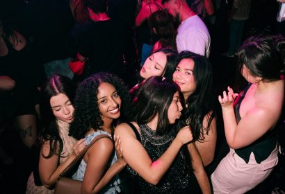 Guests posing at Gasolina at Avalon Hollywood