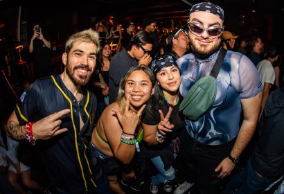 Guests posing at PhaseOne at Avalon Hollywood
