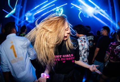 Guests posing at PhaseOne at Avalon Hollywood