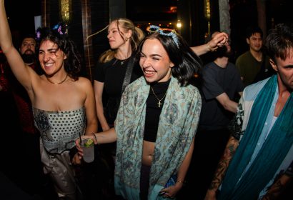 Guests posing at PhaseOne at Avalon Hollywood