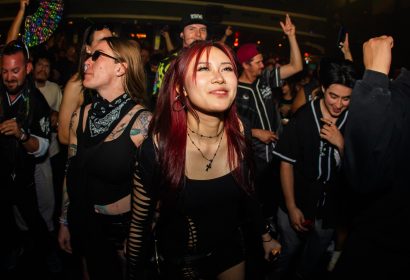 Guests posing at PhaseOne at Avalon Hollywood