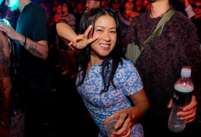 Guests posing at Mark Knight Toolroom Records at Avalon Hollywood in Hollywood, CA