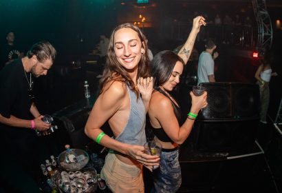 Guests posing at Mark Knight Toolroom Records at Avalon Hollywood in Hollywood, CA