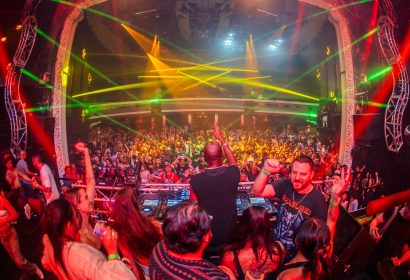 Gene Farris DJing at Mark Knight Toolroom Records at Avalon Hollywood in Hollywood, CA