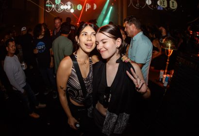 Guests posing at Mark Knight Toolroom Records at Avalon Hollywood in Hollywood, CA