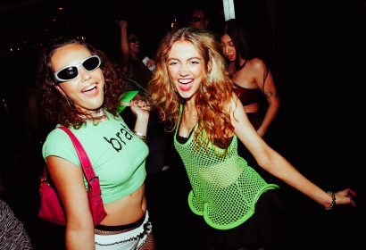 Guests posing at Party Girl at Avalon Hollywood in Hollywood, CA