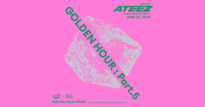 Electrik Seoul x ATEEZ Flyer